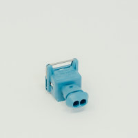 Stecker JPT 2-polig Buchse Blau Wassertemperatur